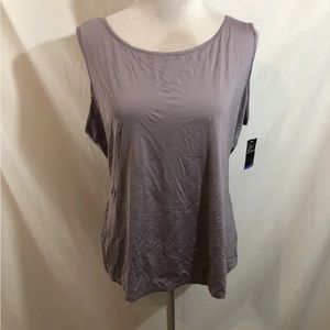 Soft Sensations “Plum” Tank - Womens 2XL, NWT, Bust 21.5”